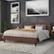 Flash Furniture King, Bedford Headboard, Brown Fabric HG-HB1704-K-DBR-GG - alternate 4